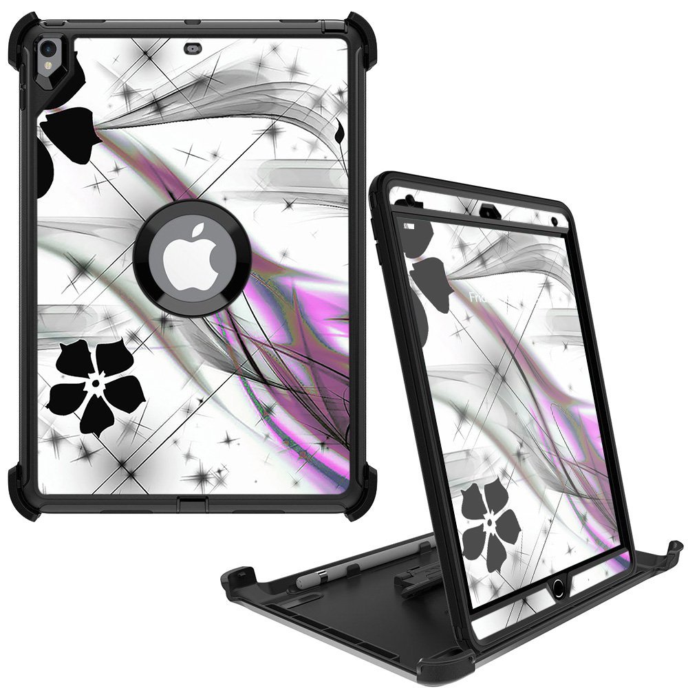 MightySkins Skin Compatible with OtterBox Defender Apple iPad Pro 10.5"(2017) - Gray World | Protective, Durable, and Unique Vinyl wrap Cover | Easy to Apply, Remove | Made in The USA