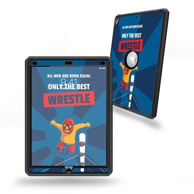 MightySkins Skin Compatible with OtterBox Defender Apple iPad Pro 12.9"(2017) - Best Wrestle | Protective, Durable, and Unique Vinyl wrap Cover | Easy to Apply, Remove | Made in The USA