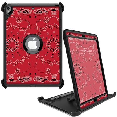 MightySkins Skin Compatible with OtterBox Defender Apple iPad Pro 10.5"(2017) - Bandana | Protective, Durable, and Unique Vinyl wrap Cover | Easy to Apply, Remove, and Change Styles | Made in The USA