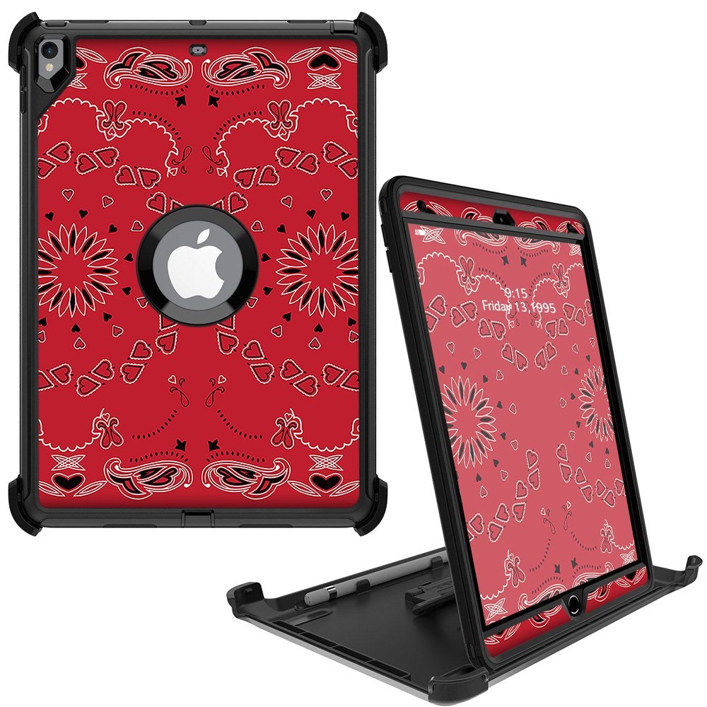 MightySkins Skin Compatible with OtterBox Defender Apple iPad Pro 10.5"(2017) - Bandana | Protective, Durable, and Unique Vinyl wrap Cover | Easy to Apply, Remove, and Change Styles | Made in The USA