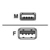 Short 1ft USB Cable Rapid Charger Sync Power Wire Cord for Verizon Samsung Galaxy J1 - Verizon Samsung Galaxy J3 - Verizon Samsung Galaxy J3 Mission Eclipse - Verizon Samsung Galaxy J3 V view 4