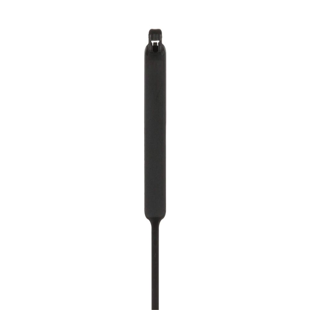 Panduit PLM4S-D0 Pan-Ty Marker Tie, Wrap, Standard, 14.6-Inch Length, Weather Resistant Nylon 6.6, Black (500-Pack)