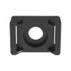 Panduit TM3S25-C0 Cable Tie Mount, .62-Inch, 1/4 Screw, Weather Resistant, Nylon, Black (100-Pack) view 1