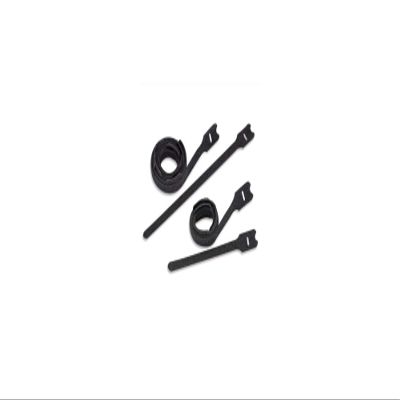 Panduit HLTP2I-X0 Hook & Loop Cable Tie, Ul Listed, Loop Style, 8.0-Inch, Intermediate, Black (10-Pack)