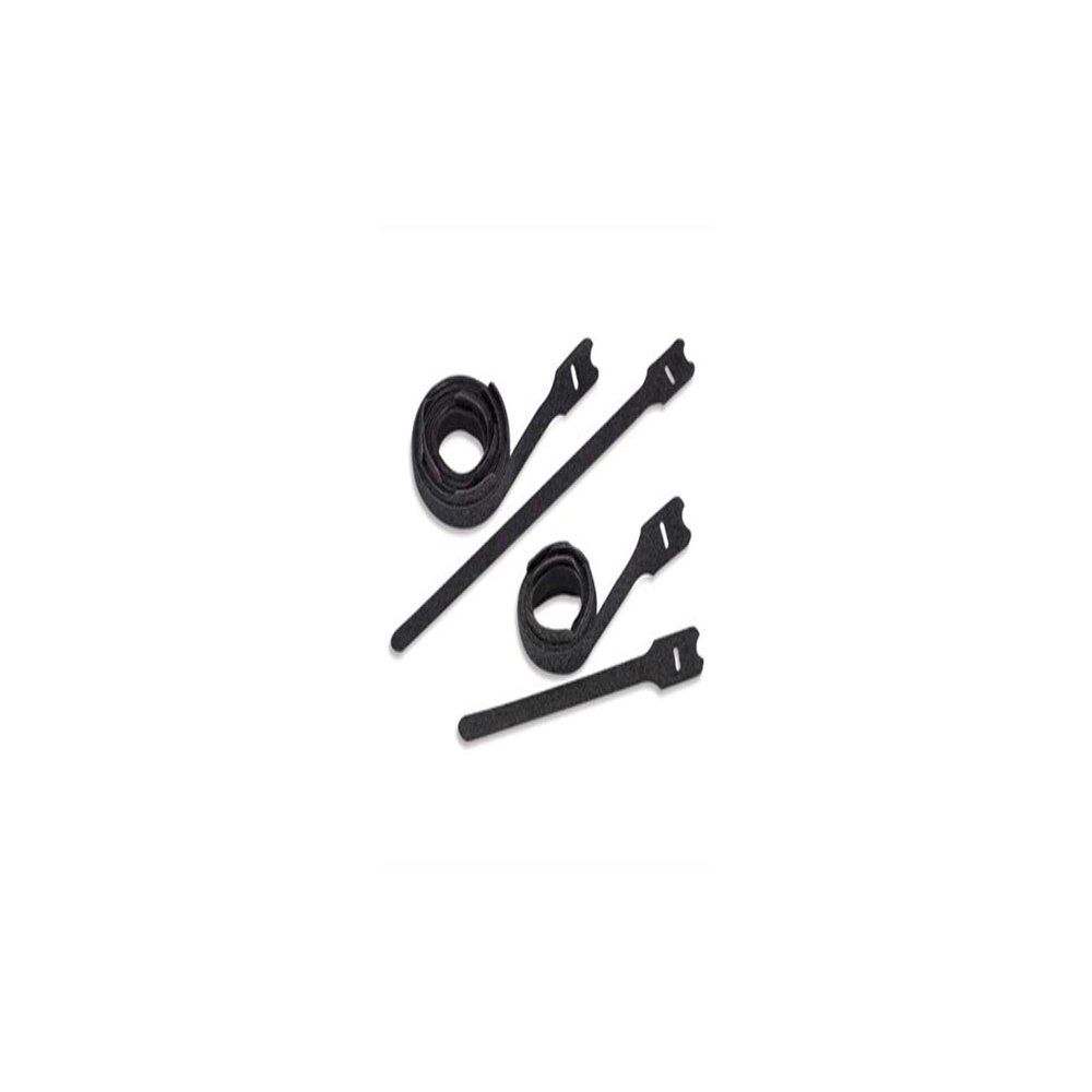 Panduit HLTP2I-X0 Hook & Loop Cable Tie, Ul Listed, Loop Style, 8.0-Inch, Intermediate, Black (10-Pack)