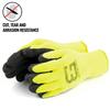 (Box Deal) Better Grip BGWLAC Winter Insulated Rubber Latex Coated Work Gloves, Crinkle Pattern, 72 Pairs/CS (Medium, Lime) view 2
