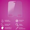 atFoliX Plastic Glass Protective Film compatible with Doro 5030, 9H Hybrid-Glass FX Screen Protector view 3