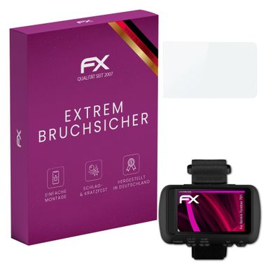 atFoliX Plastic Glass Protective Film compatible with Garmin Foretrex 701, 9H Hybrid-Glass FX Screen Protector