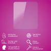 atFoliX Plastic Glass Protective Film compatible with Swisstone BBM 320c, 9H Hybrid-Glass FX Screen Protector view 3