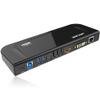 Wavlink Universal Docking Station Laptop USB 3.0 Dock with Dual Video Display Outputs HDMI/DVI/VGA up to 2048 x 1152,Gigabit Ethernet,6 USB Ports,Audio Output/Input for Laptop,Ultrabook and PCs view 1