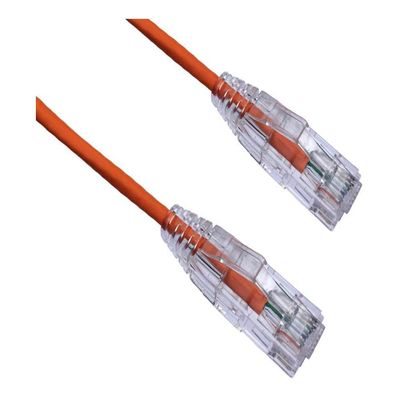 Axiom Memory Solutionlc 60ft Cat6 Bendnflex Ultra-Thin SNAGLESS Patch Cable 550MHz (Orange)