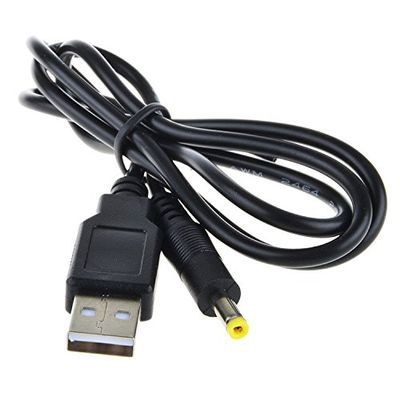 PKPOWER USB PC Charging Cable PC Laptop Charger Power Cord for Sony Discman D-EJ756CK D-EJ758CK Walkman G-Protection Personal CD Player DEJ756CK DEJ758CK