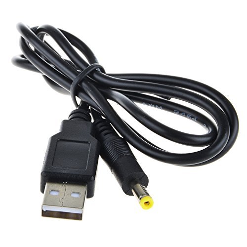 PKPOWER USB PC Charging Cable PC Laptop Charger Power Cord for Sony Discman D-EJ756CK D-EJ758CK Walkman G-Protection Personal CD Player DEJ756CK DEJ758CK