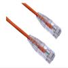 Axiom Memory Solutionlc 6ft Cat6 Bendnflex Ultra-Thin SNAGLESS Patch Cable 550MHz (Orange) view 1
