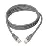 TRIPP LITE Cat6a Snagless Shielded STP Network Patch Cable 10G Certified, PoE, Gray, RJ45 M/M 7' (N262-007-GY) view 2