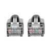 TRIPP LITE Cat6a Snagless Shielded STP Network Patch Cable 10G Certified, PoE, Gray, RJ45 M/M 7' (N262-007-GY) view 3