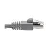 TRIPP LITE Cat6a Snagless Shielded STP Network Patch Cable 10G Certified, PoE, Gray, RJ45 M/M 7' (N262-007-GY) view 4