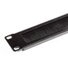 RAISING ELECTRONICS 2 Pack 1U Brush Panel Cable Management 19inch Universal Panel High Density view 4
