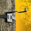 BWD Bow Hanger - ON Your Tree Faster Than Your Old Screw-in - Legal on All State and Federal Lands - 500 LB Rated Ratchet Strap and Heat Treated Steel - Black view 4