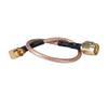 1ft Rf Wire Connector Mc-Card Male Right Angle to SMA Plug Straight Assembly Extension Coaxial Cable Rg316 30cm for Wireless Antenna Ships from USA view 1