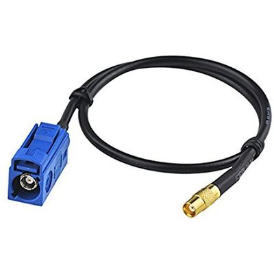 1ft 30cm Rf Wire Coaxial Cable Connector Fakra C Female Jack Straight to MCX Female Straight Assembly Pigtail Extension for GPS Antenna RG174 Ships from USA