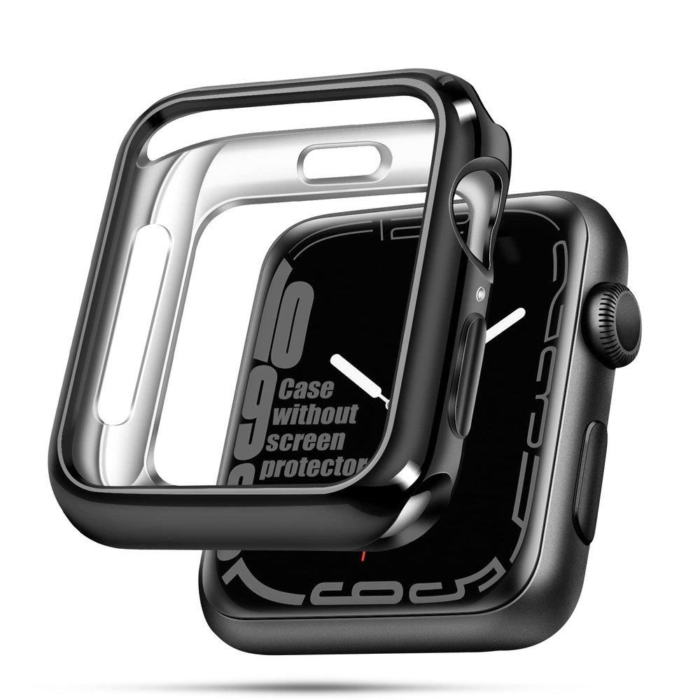 top4cus 42mm Protective Case for Apple Watch Series 3/2/1, Black