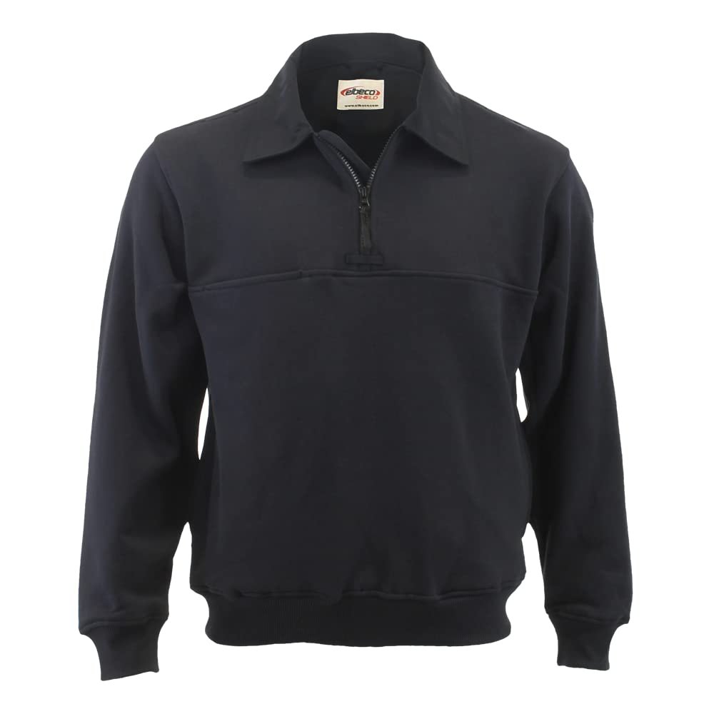 Elbeco Shield Job Shirt - Twill Collar, Navy - 3732-XL