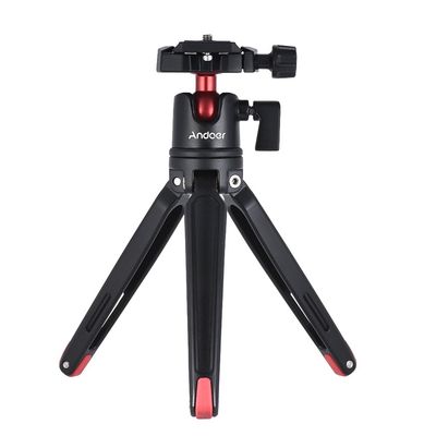 Mini Tabletop Tripod Stand with Ball Head Compatible with Canon Nikon Sony DSLR Mirrorless Camcorder Compatible with iPhone X 8 7 Plus 7s 6s Samsung Huawei Honor 9 Smartphone