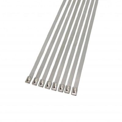 5/16" Stainless Steel Self-Locking Ball Lock Cable Ties, Extra Wide, Monster Size (25, 40)