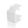 03820 Blank Keystone Insert Module White (4 pieces) view 1