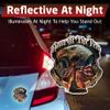 Collectible Patriotic Decals (4in,6pack), Share Your Support with Our Vinyl Home of The Free Because of The Brave Stickers for Your Home, Car, Cases and More, Souvenir Gifts for Patriotic Americans view 2