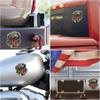 Collectible Patriotic Decals (4in,6pack), Share Your Support with Our Vinyl Home of The Free Because of The Brave Stickers for Your Home, Car, Cases and More, Souvenir Gifts for Patriotic Americans view 3