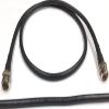18 Inch Belden 1694A 3G/6G HD-SDI RG6 BNC Cable by Custom Cable Connection Blue Jacket view 2