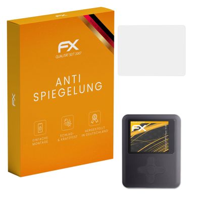 atFoliX Screen Protector compatible with BtopLLC MP3 Player 16 GB Screen Protection Film, anti-reflective and shock-absorbing FX Protector Film (3X)