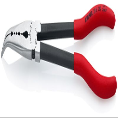 Knipex Tools 28 81 280 SBA, 11" Extra Long Needle Nose Pliers - Angled