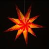 Surya 9 Pointed Paper Star Lights with 12 Foot Power Cord Included view 3