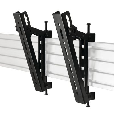B-Tech Flat Screen Interface Arms System X Universal Interface, BT8390-VESA200T_B (System X Universal Interface Arms with Tilt - VESA 200, Flat Panel Mount Arm, Black, 70 kg, Rail, 200 x)