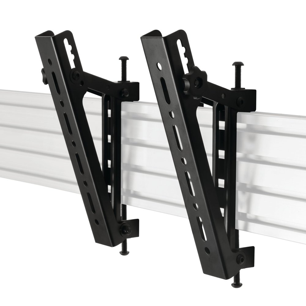 B-Tech Flat Screen Interface Arms System X Universal Interface, BT8390-VESA200T_B (System X Universal Interface Arms with Tilt - VESA 200, Flat Panel Mount Arm, Black, 70 kg, Rail, 200 x)