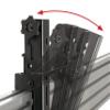 B-Tech Flat Screen Interface Arms System X Universal Interface, BT8390-VESA200T_B (System X Universal Interface Arms with Tilt - VESA 200, Flat Panel Mount Arm, Black, 70 kg, Rail, 200 x) view 2
