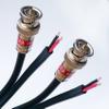 PHAT SATELLITE 320ft Copper Center CCTV TVI CVI AHD HD-SDI Surveillance Camera RG-59 Siamese Cable 20AWG Premium Grade All Brass Anti Corrosion BNC Connector 95% Braid ETL cm Assembled in USA INT view 1