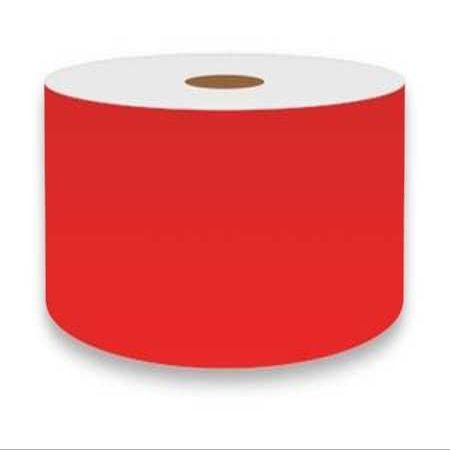 Label Tape, Red, 2in W, For Mfr No. VnM4