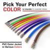 Dripstone CAT6 Ethernet Cable 1000ft Bulk Network LAN Wire 23AWG Solid CCA UTP 550MHz High-Speed Internet Cable Gaming, Streaming, Office, Home Use, Pull Box, Cat6 Bulk, Stable Connectivity - Black view 4