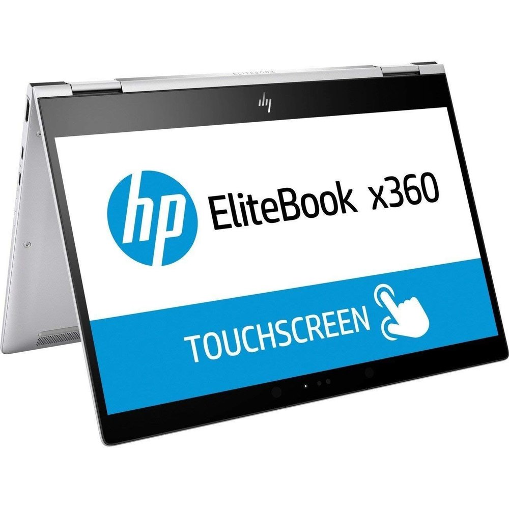 HP 2UE50UT#ABA Elitebook X360 1020 G2 12.5" Flip Design Notebook, Windows, Intel Core I7 2.8 Ghz, 8 GB Ram, 256 GB SSD, Silver