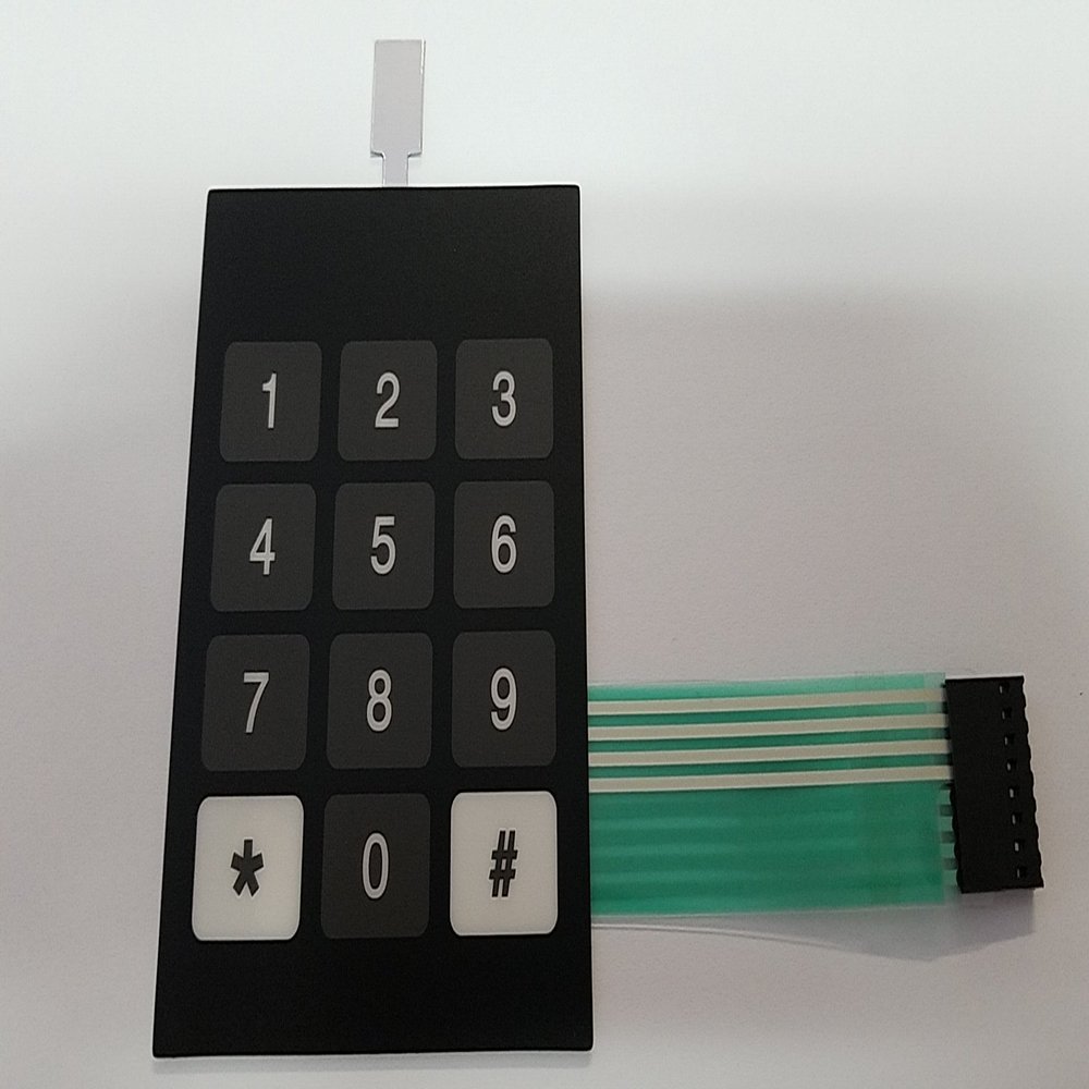 Replacement Membrane Keypad GL1222, for Wayne Vista (programmable) Replacement for OEM # T2687
