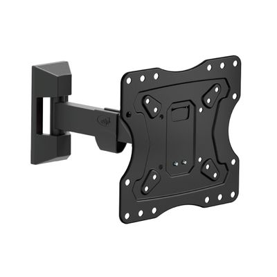 ELG Full Motion Articulating TV Wall Mount for 12-42" Screens with Swivel, Tilt & Extension, Holds Max 66.1lbs, VESA 200x200mm, Heavy-Duty Steel, Black
