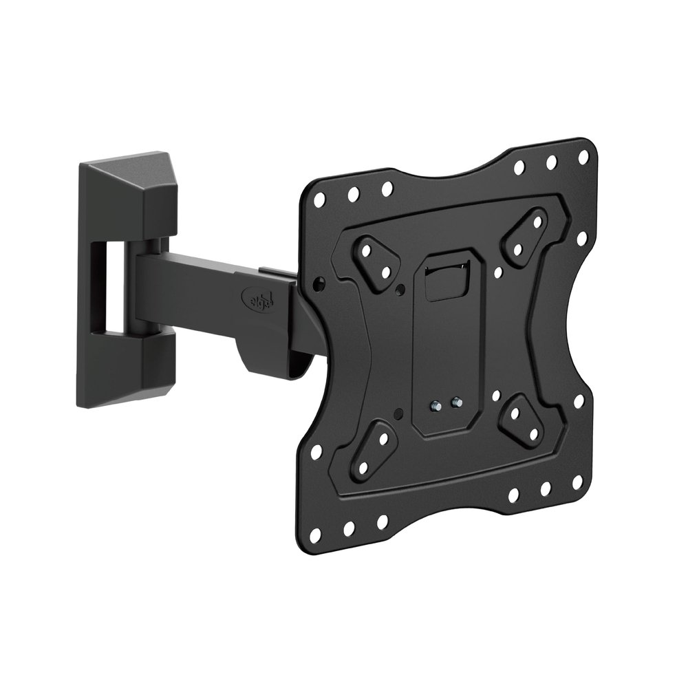 ELG Full Motion Articulating TV Wall Mount for 12-42" Screens with Swivel, Tilt & Extension, Holds Max 66.1lbs, VESA 200x200mm, Heavy-Duty Steel, Black