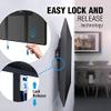 ELG Fixed/Low Profile TV Wall Mount for TVs 32" to 86", Holds up to 110 lbs, Max VESA 600X400mm, Fits 12", 16, 18, 24 Wood Studs, Automatic Locking/Quick Release System, E600, Steel, Black view 4