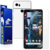 Armorsuit MilitaryShield White Carbon Fiber Skin Wrap Film + HD Clear Screen Protector for Google Pixel 2 XL - Anti-Bubble Film view 1