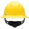 V-Gard Full-Brim Hard Hats, Ratchet Suspension, Size 6 1/2 - 8, Yellow view 3