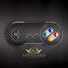SopiGuard Sticker for 8bitdo SN30 SF30 Precision Coverage Full Body Vinyl Sticker Skin Carbon Gold view 4